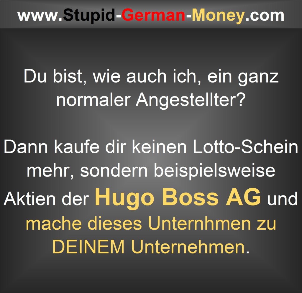 Aktionär statt Lottonär