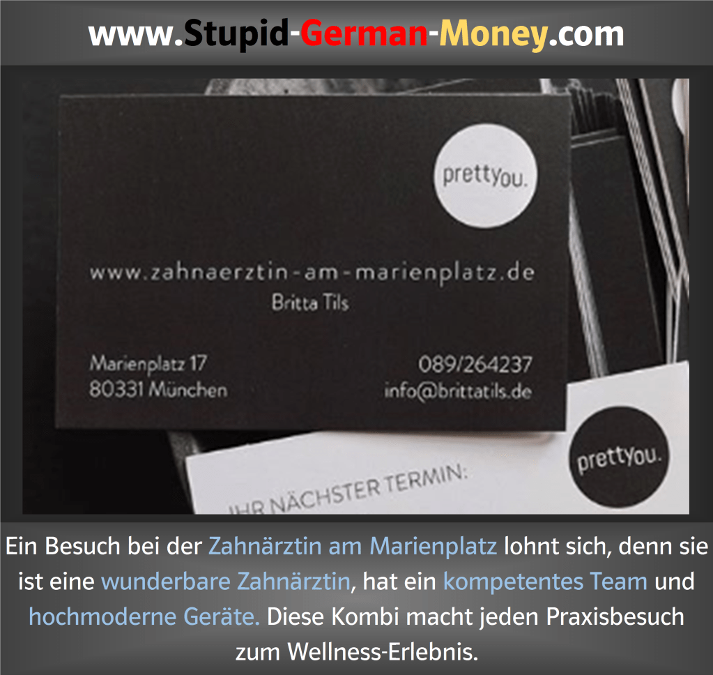 DIE Zahnärztin am&nbsp;Marienplatz